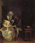 Gerard Ter Borch, The Galass of Lemonade